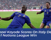 michael kayode scores on italy debut in 4 1 nations league win l7wy