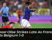 michael olise strikes late as france beats belgium 1 0 RX1f