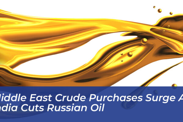middle east crude purchases surge as india cuts russian oil S4SS