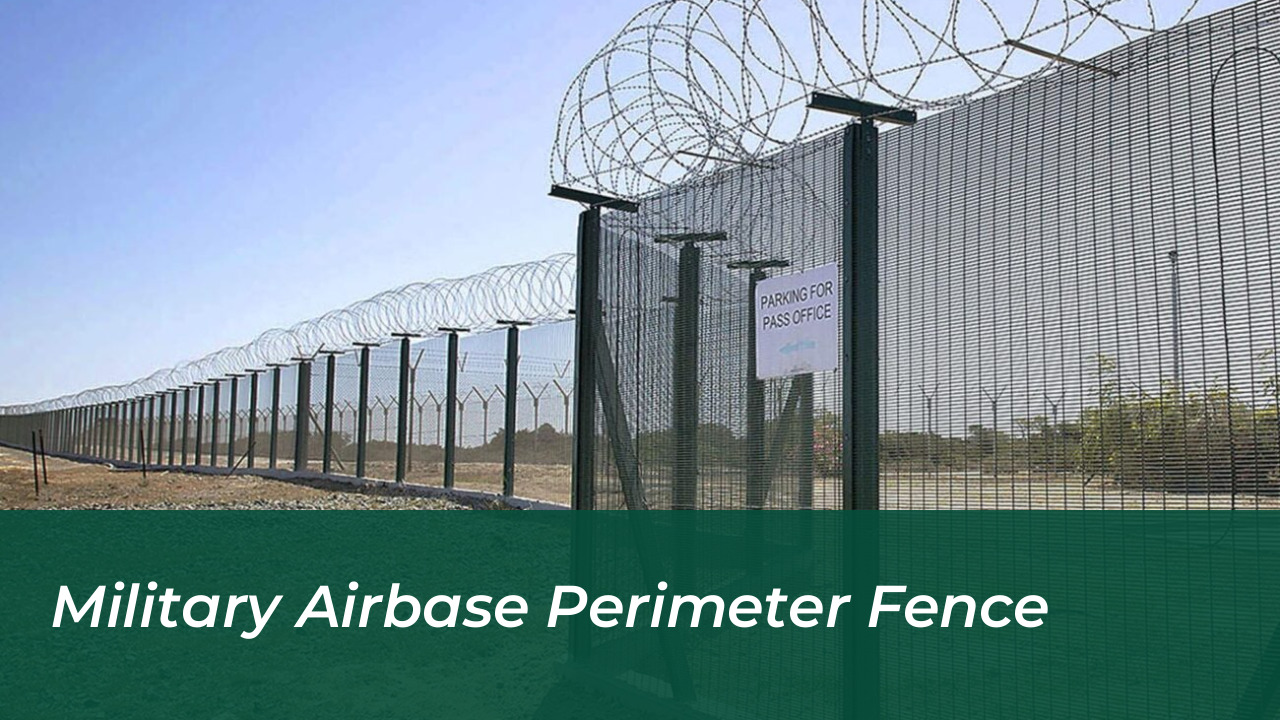 British Police Arrest Men Near RAF Fairford Over Explosives 5 Military Airbase Perimeter Fence