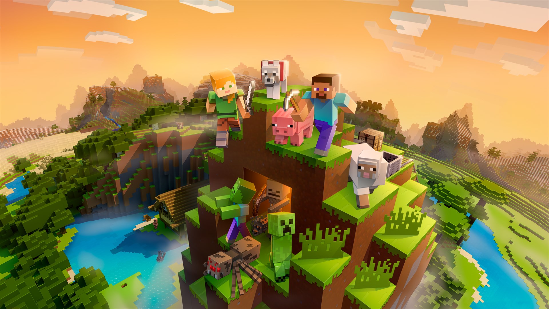 Minecraft Dungeons II Launches With Expanded World and Sift 3 Minecraft Dungeons Ii Gameplay Character Combat