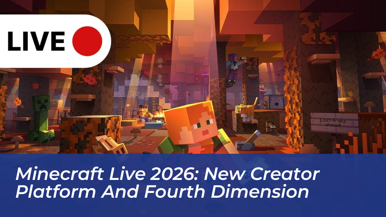 minecraft live 2026 new creator platform and fourth dimension