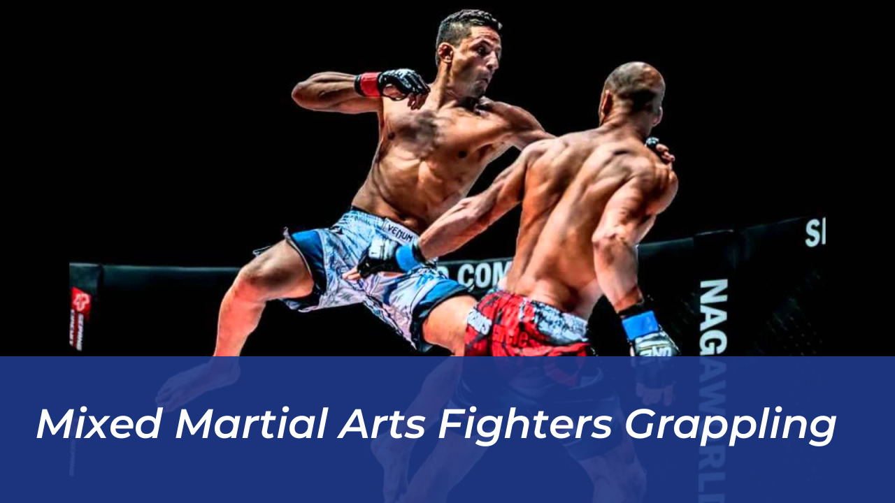 Mixed Martial Arts Fighters Grappling