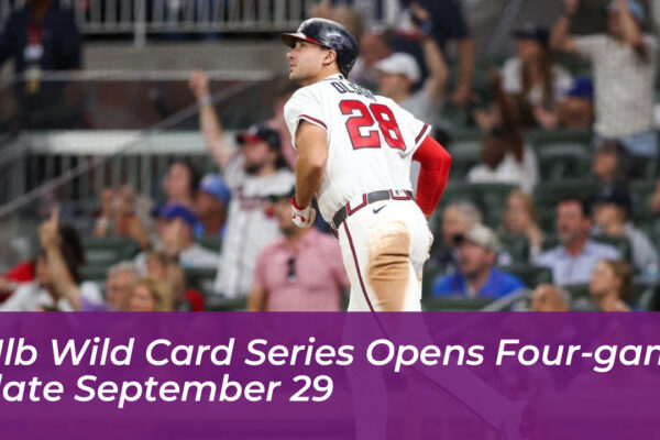 mlb wild card series opens four game slate september 29 kasn
