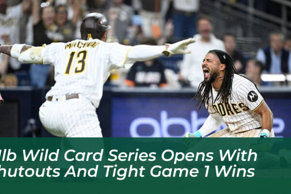 mlb wild card series opens with shutouts and tight game 1 wins 2KH4