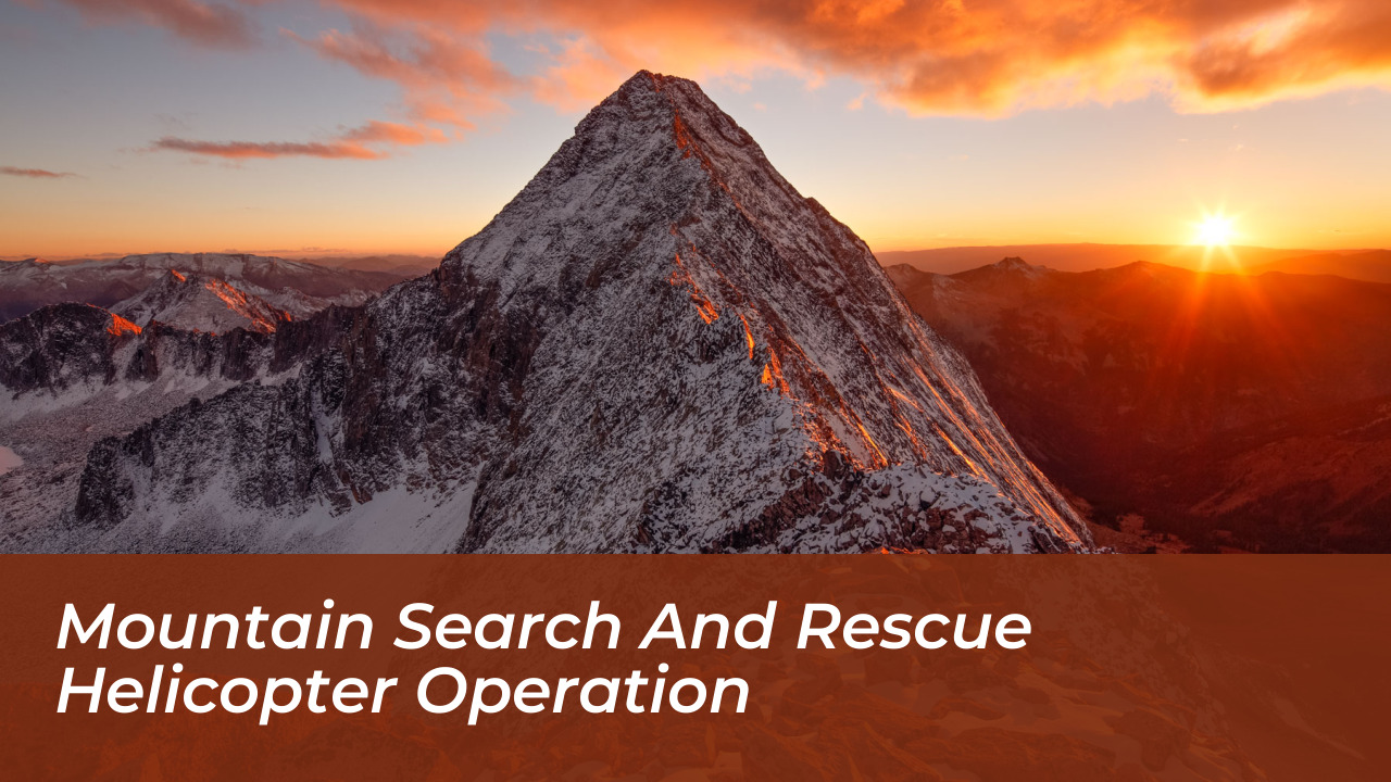 Sauk Mountain Tragedies: Fatal Falls Raise Safety Concerns 3 Mountain search and rescue helicopter operation