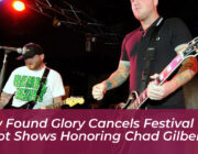 new found glory cancels festival for epcot shows honoring chad gilbert T7Ox