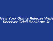 new york giants release wide receiver odell beckham jr QeQq
