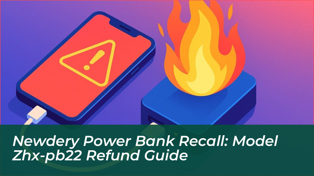 newdery power bank recall model zhx pb22 refund guide ZbDi