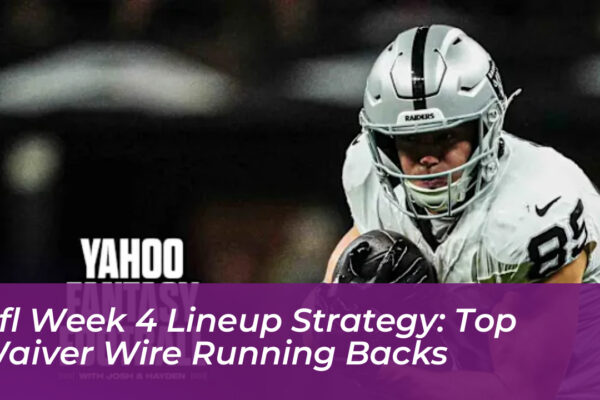 nfl week 4 lineup strategy top waiver wire running backs 8joa