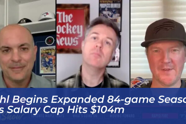 nhl begins expanded 84 game season as salary cap hits 104m OyZg
