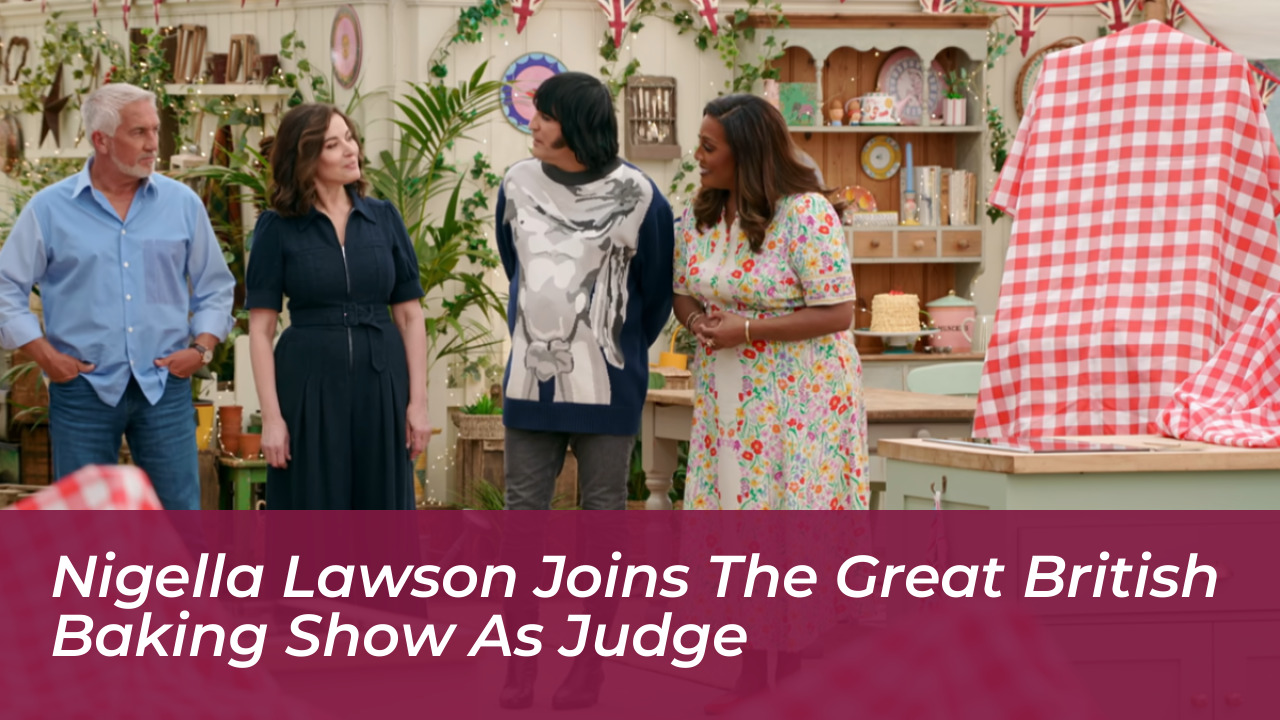 nigella lawson joins the great british baking show as judge O4DO