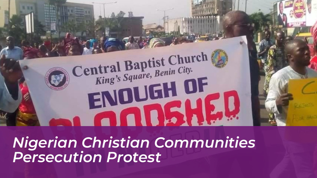 Slovenian PM Accuses UN of Double Standards Over Gaza 3 Nigerian Christian Communities Persecution Protest