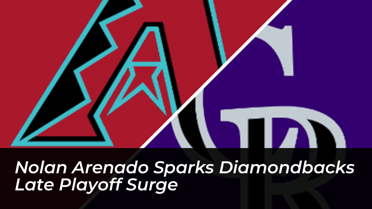 nolan arenado sparks diamondbacks late playoff surge Havf