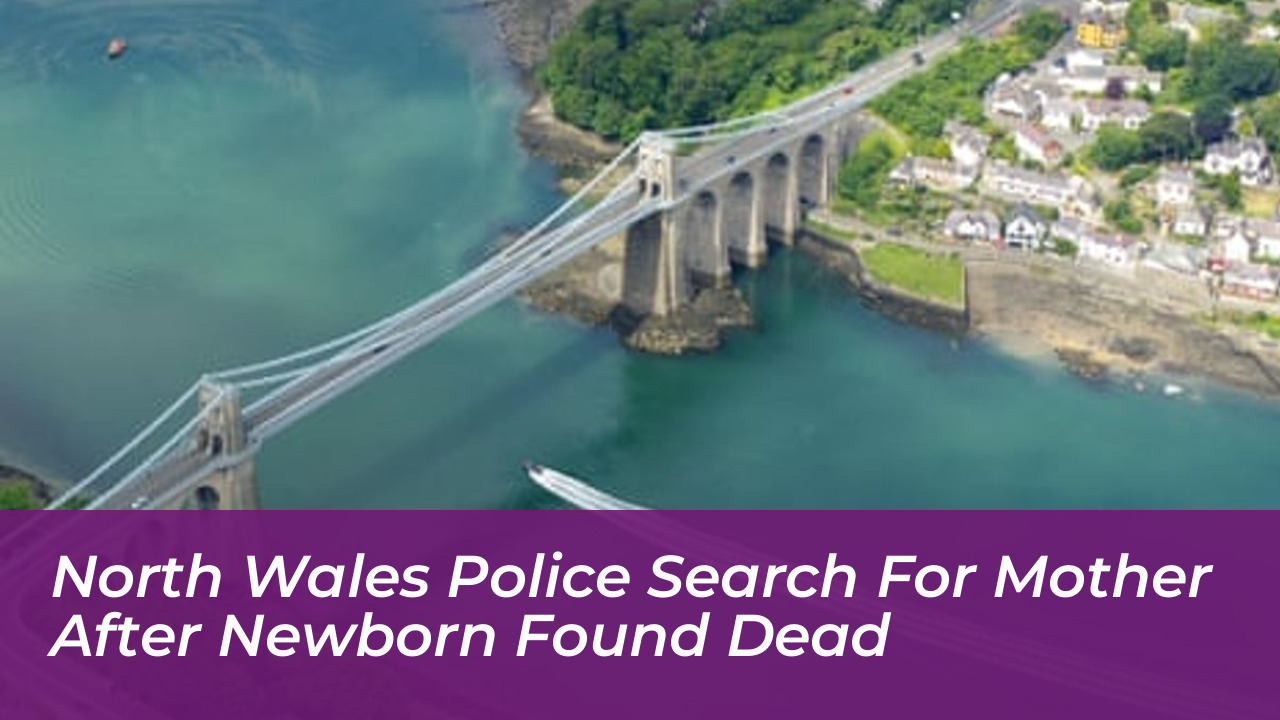 north wales police search for mother after newborn found dead IzWS