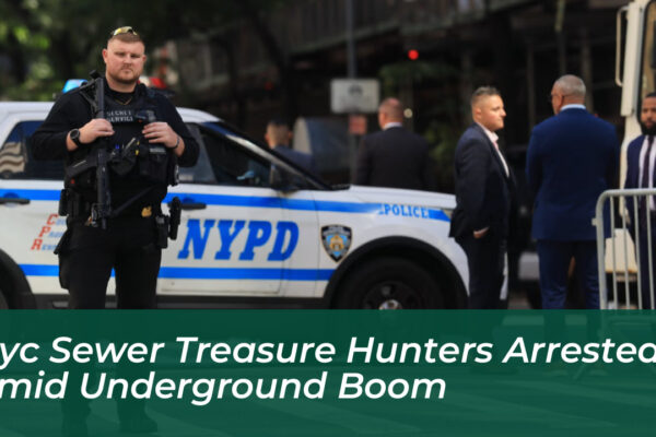 nyc sewer treasure hunters arrested amid underground boom g49C