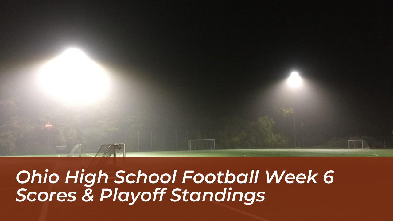 ohio high school football week 6 scores playoff standings