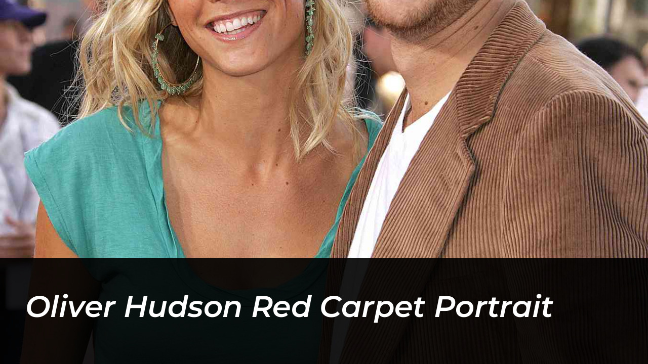 Oliver Hudson Opens Up About Growing Up As Goldie Hawn’s Son 3 Oliver Hudson Red Carpet Portrait