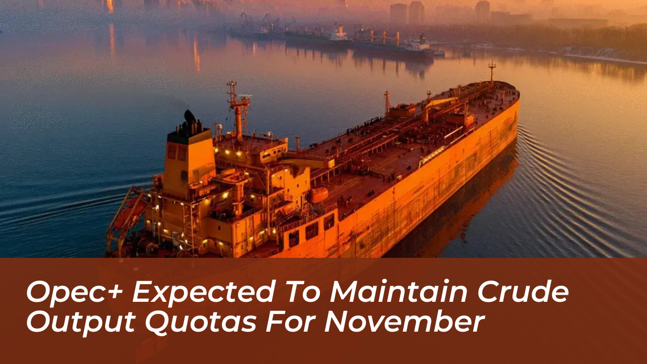 opec expected to maintain crude output quotas for november Mrt9