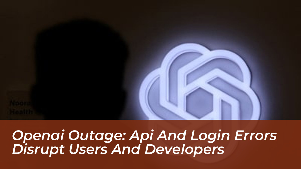 openai outage api and login errors disrupt users and developers ehWZ