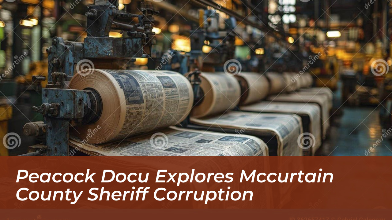 peacock docu explores mccurtain county sheriff corruption Zk93