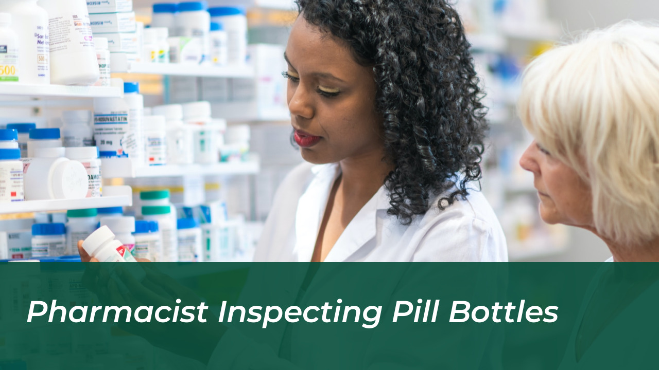 FDA Class I Recall: Vitruvias Thyroid Drug Risks & Actions 5 Pharmacist Inspecting Pill Bottles