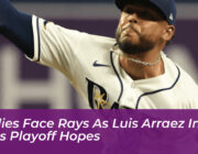 phillies face rays as luis arraez injury tests playoff hopes IZIs