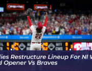 phillies restructure lineup for nl wild card opener vs braves jchw