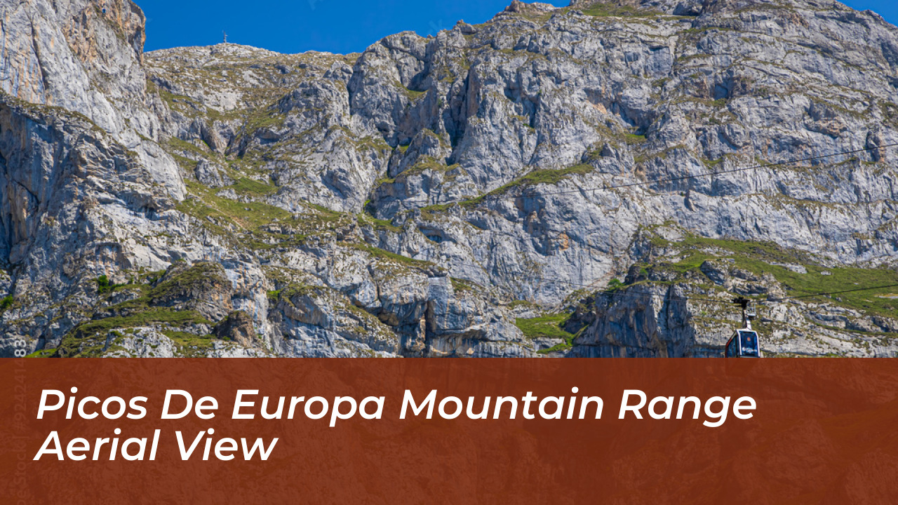 British Climber Dies After 60m Fall on Torrecerredo: Incident Report 3 Picos de Europa mountain range aerial view