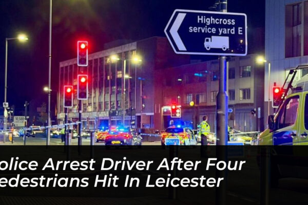 police arrest driver after four pedestrians hit in leicester MHXF