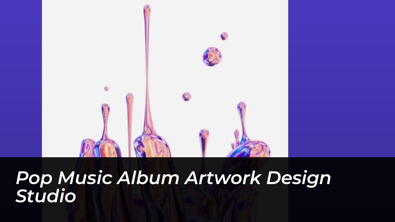 Pop Music Album Artwork Design Studio