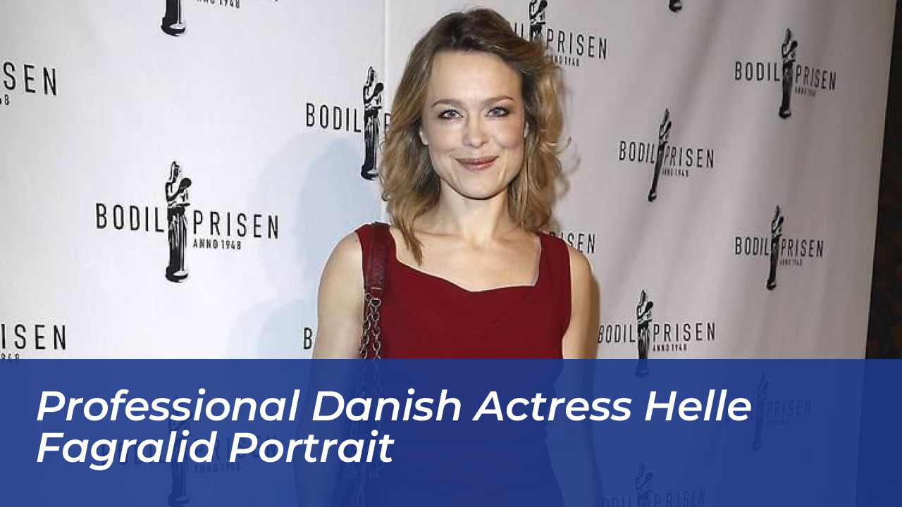 Professional Danish actress Helle Fagralid portrait