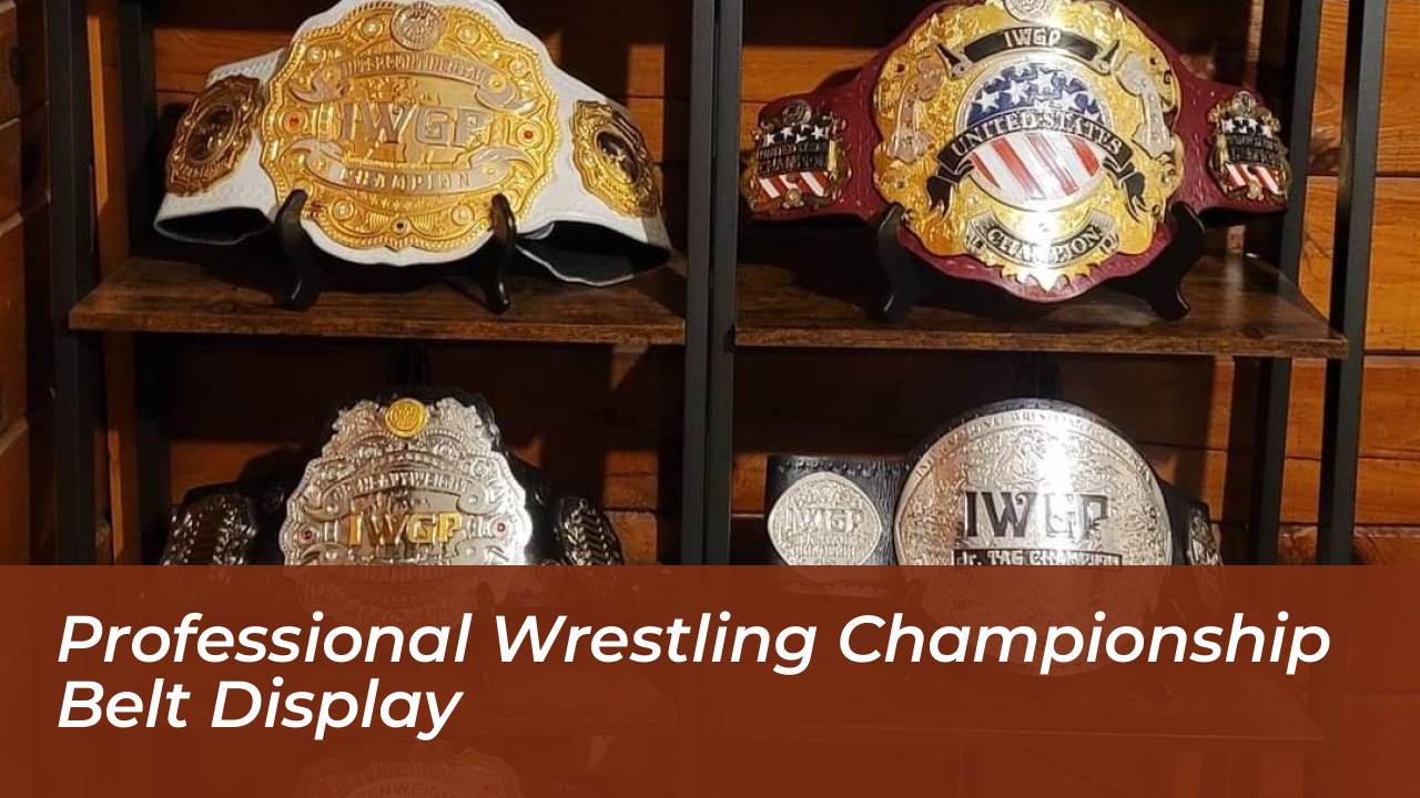 Silver King Biography: Real Name, Net Worth, Movie & Career 3 Professional Wrestling Championship Belt Display