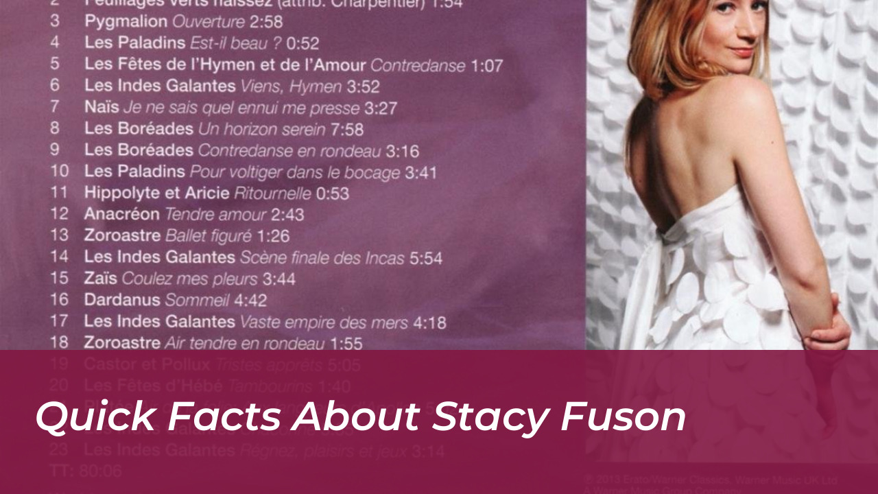 Stacy Fuson Biography: Net Worth, Age, Height & Family Life 4 Quick Facts About Stacy Fuson