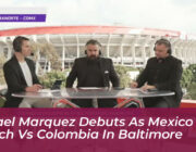 rafael marquez debuts as mexico coach vs colombia in baltimore BRJY