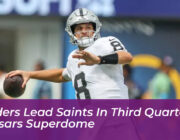 raiders lead saints in third quarter at caesars superdome Bofq