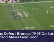 rams defeat broncos 19 16 on late harrison mevis field goal GgZG