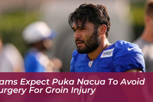 rams expect puka nacua to avoid surgery for groin injury AFCh