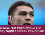 rams rule out puka nacua for sunday night football vs broncos Ycwo