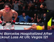 raoni barcelos hospitalized after knockout loss at ufc vegas 121 JdpK