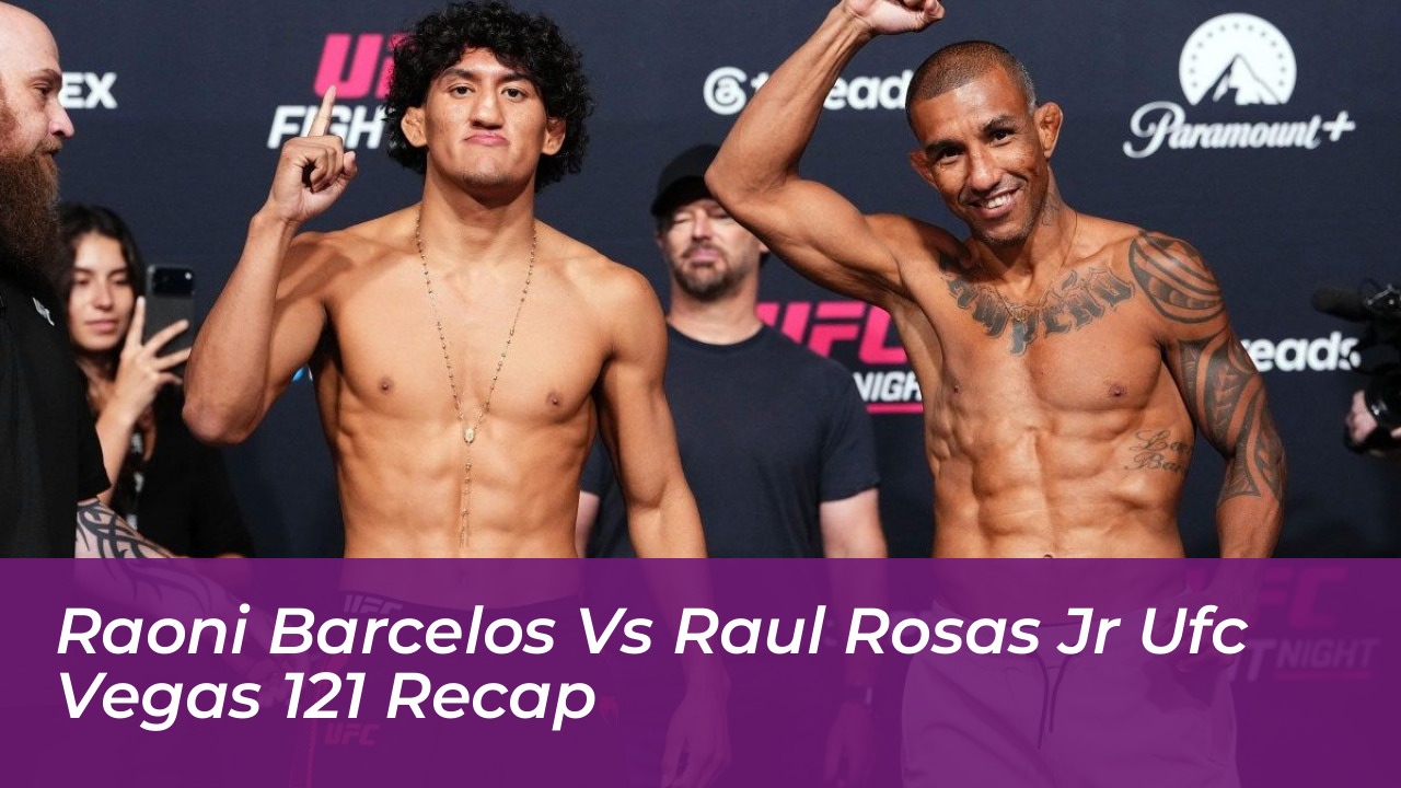 raoni barcelos vs raul rosas jr ufc vegas 121 recap 7QGB