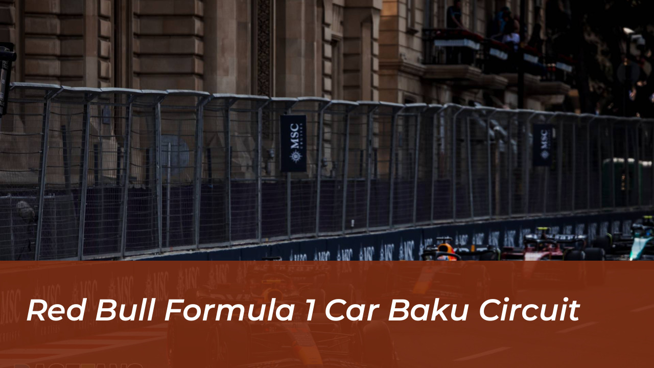 Max Verstappen Tops Baku Final Practice Ahead of George Russell 3 Red Bull Formula 1 Car Baku Circuit