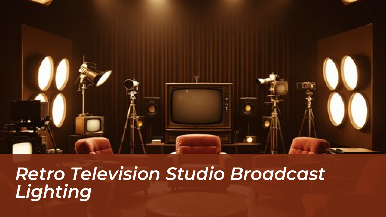 Robert Pattinson Stars in Primetime as Chris Hansen Criticizes Film 3 Retro Television Studio Broadcast Lighting