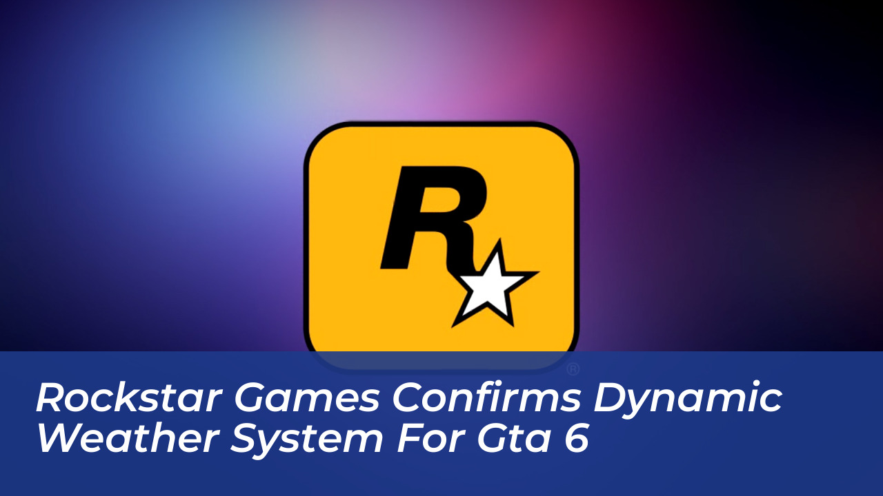 rockstar games confirms dynamic weather system for gta 6 RXhU