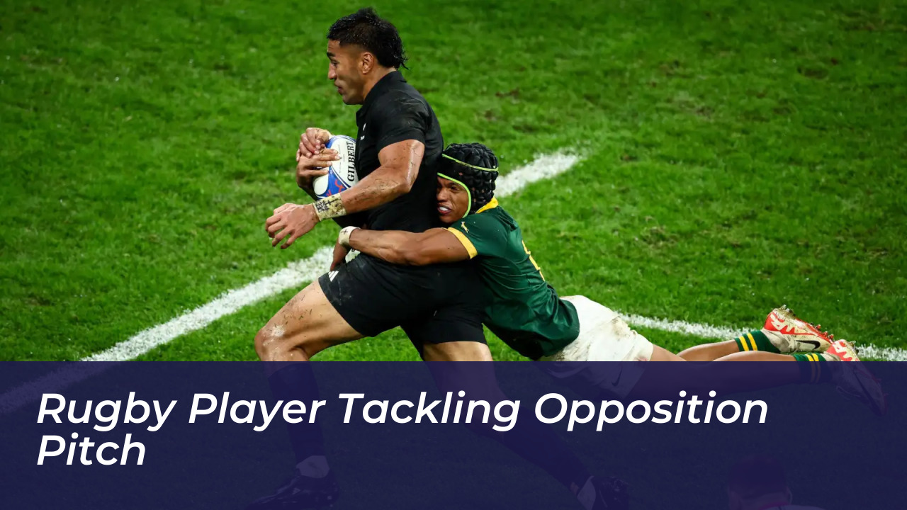 Gloucester Crushes Exeter Chiefs 45-24 in Premiership Opener 5 Rugby Player Tackling Opposition Pitch