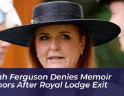 sarah ferguson denies memoir rumors after royal lodge exit N2QC