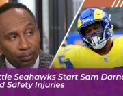seattle seahawks start sam darnold amid safety injuries hM36