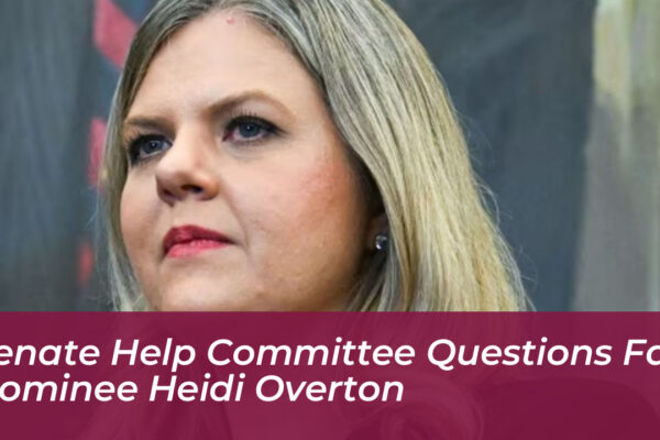 senate help committee questions fda nominee heidi overton nL1z
