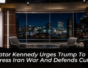 senator kennedy urges trump to address iran war and defends cuts mu48