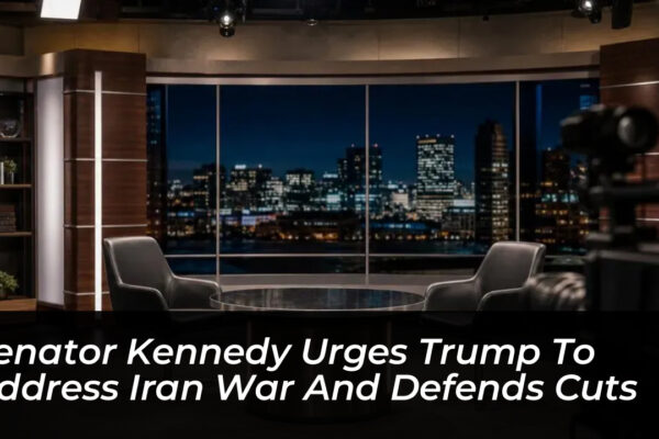 senator kennedy urges trump to address iran war and defends cuts mu48